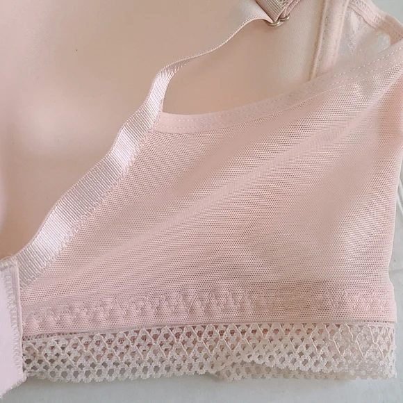 Jessica Simpson Women's Full Figure Bra Underwire Padded Peach Size 40D - Picture 7 of 7